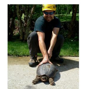 Jesse Hesley found a very large turtle!